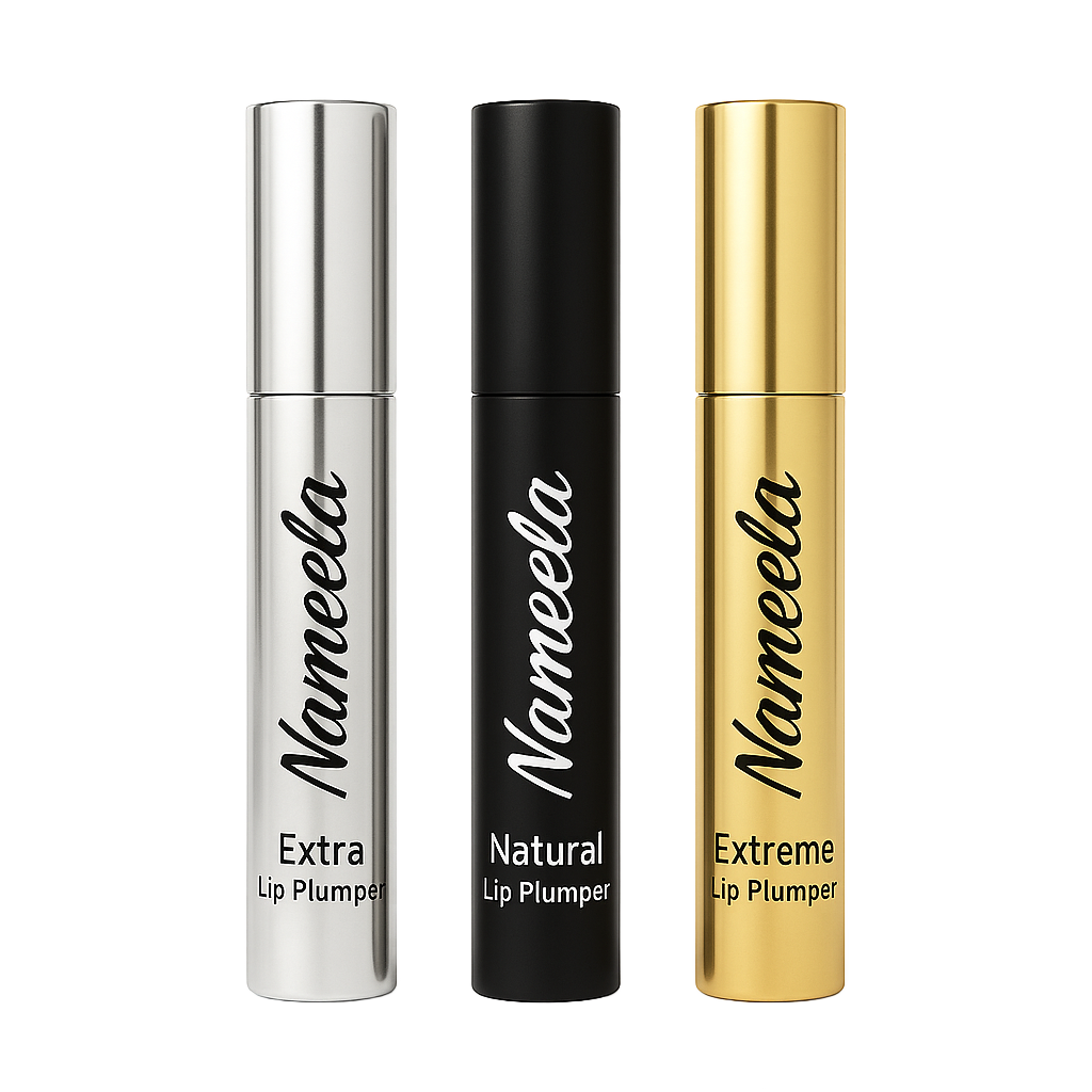 Nameela Lip Plumper Triple Pack – Stel jouw Ultieme Combinatie Samen