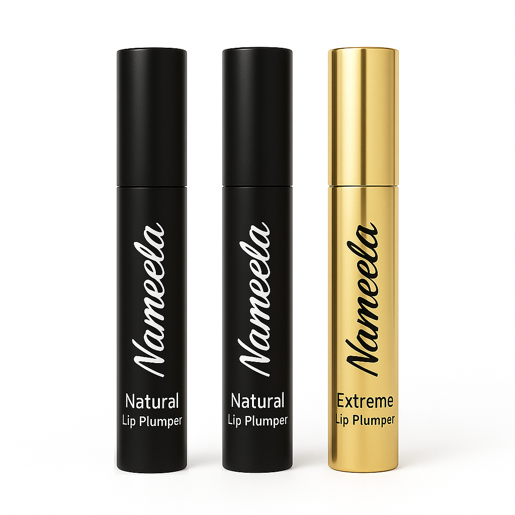 Nameela Lip Plumper Triple Pack – Stel jouw Ultieme Combinatie Samen